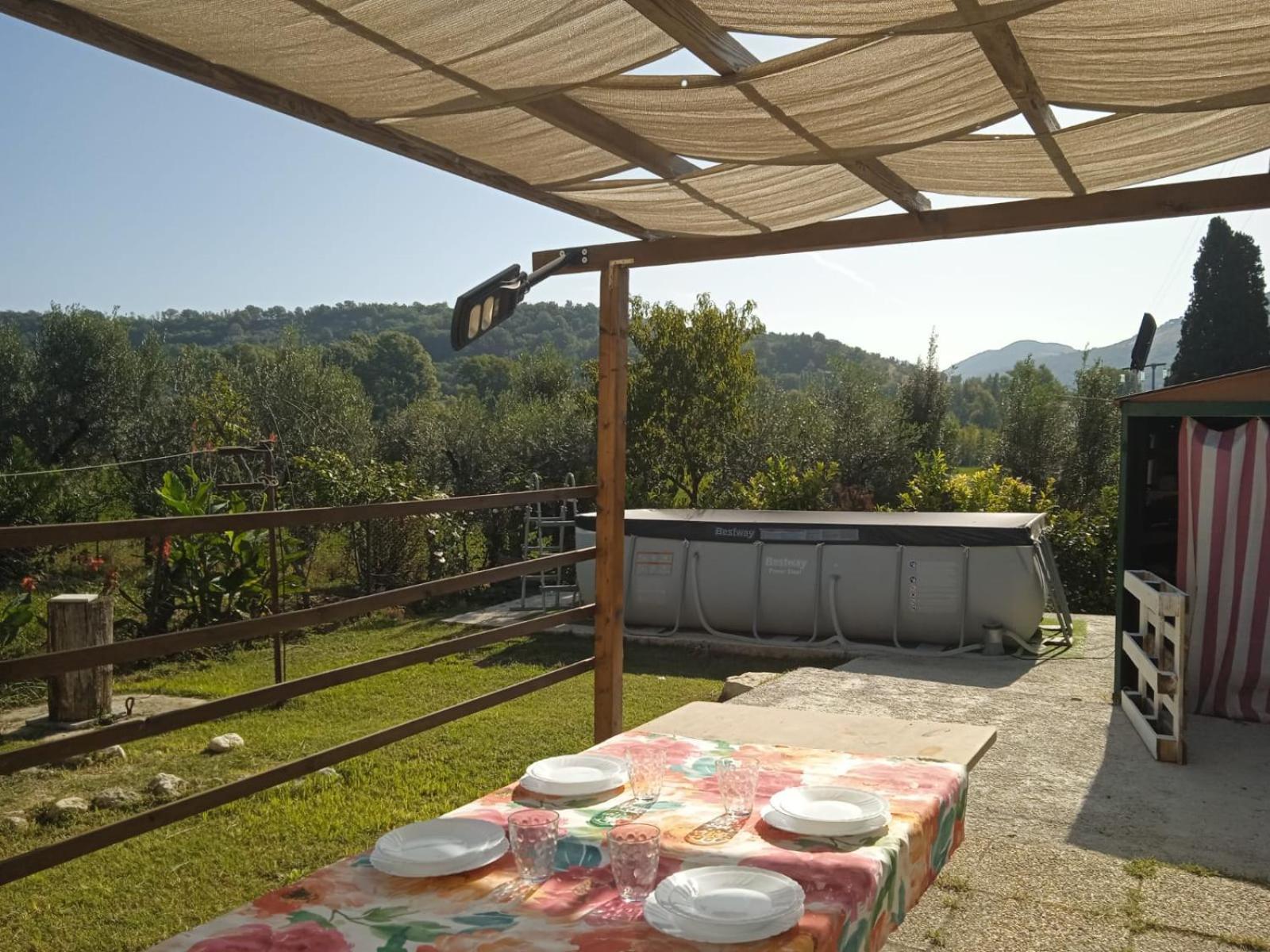 La Casa Sul Farfa Apartment Bocchignano ภายนอก รูปภาพ